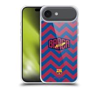 Head Case Designs Licenza Ufficiale FC Barcelona Zigzag FORCA Barca Custodia in Gel [Protezione di Grado Militare] Compatibile con Apple iPhone 17 Air