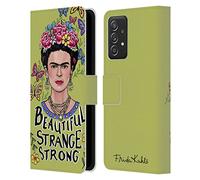 Head Case Designs Licenza Ufficiale Frida Kahlo Bella Donna Arte E Citazioni Custodia Portafoglio in Pelle Compatibile con Samsung Galaxy A53 5G (2022)