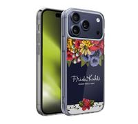 Head Case Designs Licenza Ufficiale Frida Kahlo Boccioli Floreale Rosso Custodia in Gel [Protezione di Grado Militare] Compatibile con Apple iPhone 17 PRO Max