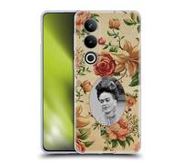 Head Case Designs Licenza Ufficiale Frida Kahlo Floreale Primi Piani e Citazioni Custodia Cover in Morbido Gel Compatibile con OnePlus Ace 3V 5G