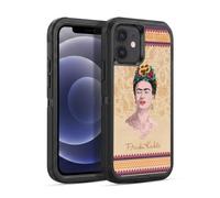Head Case Designs Licenza Ufficiale Frida Kahlo Giallo Ritratto Custodia Antiurto Ultra Blindata compatibile con Apple iPhone 12 / iPhone 12 Pro