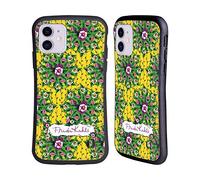 Head Case Designs Licenza Ufficiale Frida Kahlo Mandala Floreale Porpora Custodia Cover Ibrida Compatibile con Apple iPhone 11