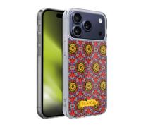 Head Case Designs Licenza Ufficiale Frida Kahlo Mandala Floreale Rosso Custodia in Gel [Protezione di Grado Militare] Compatibile con Apple iPhone 17 PRO