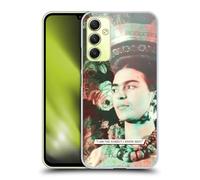 Head Case Designs Licenza Ufficiale Frida Kahlo Musa Primi Piani e Citazioni Custodia Cover Dura per Parte Posteriore Compatibile con Samsung Galaxy A34 5G