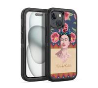 Head Case Designs Licenza Ufficiale Frida Kahlo Rosso Ritratto Custodia Antiurto Ultra Blindata compatibile con Apple iPhone 15
