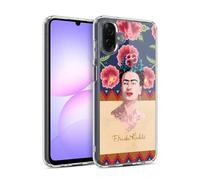 Head Case Designs Licenza Ufficiale Frida Kahlo Rosso Ritratto Custodia in Gel [Protezione di Grado Militare] Compatibile con Samsung Galaxy A07