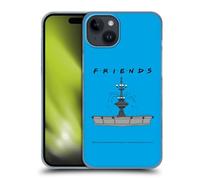 Head Case Designs Licenza Ufficiale Friends TV Show Fontana Iconico Custodia Cover Dura per Parte Posteriore Compatibile con Apple iPhone 15 Plus