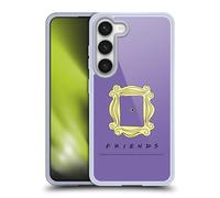 Head Case Designs Licenza Ufficiale Friends TV Show Spioncino Cornice Iconico Custodia in Gel [Protezione di Grado Militare] Compatibile con Samsung Galaxy S23 5G