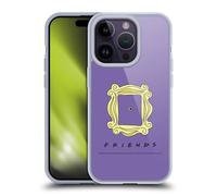 Head Case Designs Licenza Ufficiale Friends TV Show Spioncino Cornice Iconico Custodia in Gel [Protezione di Grado Militare] Compatibile con Apple iPhone 14 PRO
