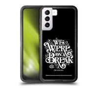 Head Case Designs Licenza Ufficiale Friends TV Show We Were On A Break Arte Chiave Custodia Antiurto Ultra Blindata Compatibile con Samsung Galaxy S21+ 5G