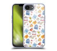 Head Case Designs Licenza Ufficiale Gilmore Girls Icone Grafica Custodia in Gel [Protezione di Grado Militare] Compatibile con Apple iPhone 16e E Compatibile con MagSafe