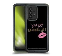 Head Case Designs Licenza Ufficiale Gossip Girl XOXO Grafica Custodia Antiurto Ultra Blindata Compatibile con Galaxy A33 5G (2022)