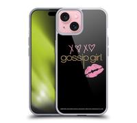 Head Case Designs Licenza Ufficiale Gossip Girl XOXO Grafica Custodia in Gel [Protezione di Grado Militare] Compatibile con Apple iPhone 15 E Compatibile con MagSafe