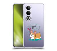 Head Case Designs Licenza Ufficiale Grace Illustration Corgi Cani Custodia Cover in Morbido Gel Compatibile con OnePlus Ace 3V 5G