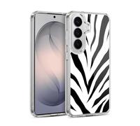 Head Case Designs Licenza Ufficiale Grace Illustration Zebra Stampe Animali Custodia in Gel [Protezione di Grado Militare] Compatibile con Samsung Galaxy S26 Plus