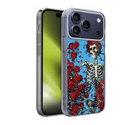 Head Case Designs Licenza Ufficiale Grateful Dead Bertha Teschio Rose Tendenze Custodia in Gel [Protezione di Grado Militare] Compatibile con Apple iPhone 17 PRO Max