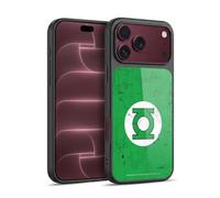 Head Case Designs Licenza Ufficiale Green Lantern DC Comics Classsico Aspetto Sdrucito Logos Cover in gel rinforzata [Protezione di Grado Militare] Compatibile con Apple iPhone 18 Pro Max