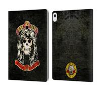 Head Case Designs Licenza Ufficiale Guns N' Roses Adler Vintage Custodia Portafoglio in Pelle Compatibile con Apple iPad Air 13 2024/2025