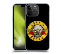 Head Case Designs Licenza Ufficiale Guns N' Roses Logo Pallottole Arte Chiave Custodia Cover Dura per Parte Posteriore Compatibile con Apple iPhone 15 PRO Max