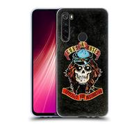 Head Case Designs Licenza Ufficiale Guns N' Roses Rosa Vintage Custodia Cover in Morbido Gel Compatibile con Xiaomi Redmi Note 8T