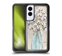 Head Case Designs Licenza Ufficiale Haley Bush Cotone Dipinto Floreale Custodia Antiurto Ultra Blindata Compatibile con Samsung Galaxy S25 Edge
