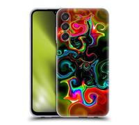 Head Case Designs Licenza Ufficiale Haroulita Arcobaleno Marmoreo Liquido Custodia Cover in Morbido Gel Compatibile con Samsung Galaxy M15/F15 5G
