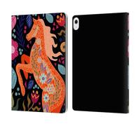 Head Case Designs Licenza Ufficiale Haroulita Cavallo in Fiore Foresta Custodia Portafoglio in Pelle Compatibile con Apple iPad Air 13 2024/2025