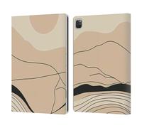 Head Case Designs Licenza Ufficiale Haroulita Tramonto Astratto Minimalista Custodia Portafoglio in Pelle Compatibile con Apple iPad PRO 12.9 2020/2021/2022