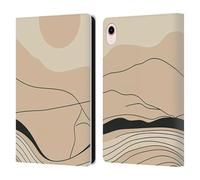 Head Case Designs Licenza Ufficiale Haroulita Tramonto Astratto Minimalista Custodia Portafoglio in Pelle Compatibile con Apple iPad Mini (2021/2024)