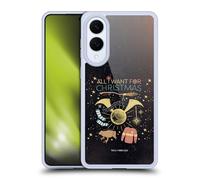 Head Case Designs Licenza Ufficiale Harry Potter all I Want for Christmas Deathly Hallows XXXII Custodia in Gel [Protezione di Grado Militare] Compatibile con Samsung Galaxy S25 Edge