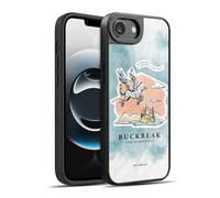 Head Case Designs Licenza Ufficiale Harry Potter Buckbeak Deathly Hallows XVII Cover in Gel Rinforzata [Protezione di Grado Militare] Compatibile con Apple iPhone 16e / iPhone 17e