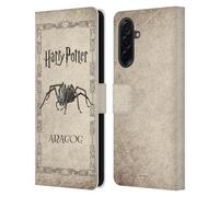 Head Case Designs Licenza Ufficiale Harry Potter Creatura Aragog Ragno Chamber Of Secrets II Custodia Portafoglio in Pelle Compatibile con Samsung Galaxy A36 5G