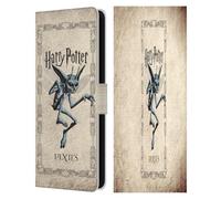Head Case Designs Licenza Ufficiale Harry Potter Creatura Cornish Pixies Chamber Of Secrets II Custodia Portafoglio in Pelle Compatibile con Samsung Galaxy S25 FE