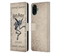 Head Case Designs Licenza Ufficiale Harry Potter Creatura Cornish Pixies Chamber of Secrets II Custodia Portafoglio in Pelle Compatibile con Samsung Galaxy A07