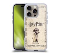 Head Case Designs Licenza Ufficiale Harry Potter Creatura Dobby House Elf Chamber of Secrets II Custodia in Gel [Grado Militare] Compatibile con Apple iPhone 16 PRO E Compatibile con MagSafe
