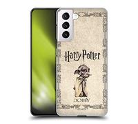 Head Case Designs Licenza Ufficiale Harry Potter Creatura Dobby House Elf Chamber of Secrets II Custodia Cover Dura per Parte Posteriore Compatibile con Samsung Galaxy S21 5G