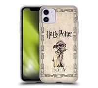 Head Case Designs Licenza Ufficiale Harry Potter Creatura Dobby House Elf Chamber of Secrets II Custodia Cover in Morbido Gel Compatibile con Apple iPhone 11