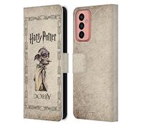 Head Case Designs Licenza Ufficiale Harry Potter Creatura Dobby House Elf Chamber of Secrets II Custodia Portafoglio in Pelle Compatibile con Samsung Galaxy M13 (2022)