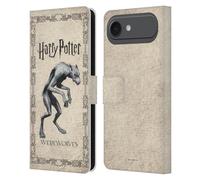 Head Case Designs Licenza Ufficiale Harry Potter Creature Lupi Mannari Prisoner of Azkaban III Custodia Portafoglio in Pelle Compatibile con Apple iPhone 17 Air