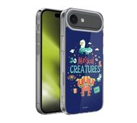 Head Case Designs Licenza Ufficiale Harry Potter Creature Magiche Deathly Hallows I Custodia in Gel [Protezione di Grado Militare] Compatibile con Apple iPhone 17 Air