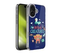 Head Case Designs Licenza Ufficiale Harry Potter Creature Magiche Deathly Hallows I Custodia in Gel [Protezione di Grado Militare] Compatibile con Apple iPhone 17