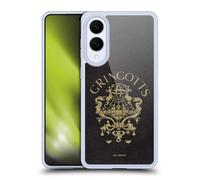 Head Case Designs Licenza Ufficiale Harry Potter Cresta Gringotts Sorcerer's Stone I Custodia in Gel [Protezione di Grado Militare] Compatibile con Samsung Galaxy S25 Edge