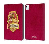 Head Case Designs Licenza Ufficiale Harry Potter Cresta Gryffindor Sorcerer's Stone I Custodia Portafoglio in Pelle Compatibile con Apple iPad Air 11 2020/2022/2024/2025