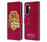 Head Case Designs Licenza Ufficiale Harry Potter Cresta Gryffindor Sorcerer's Stone I Custodia Portafoglio in Pelle Compatibile con Samsung Galaxy A26 5G