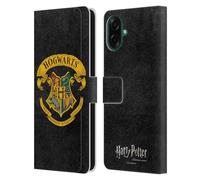 Head Case Designs Licenza Ufficiale Harry Potter Cresta Hogwarts Sorcerer's Stone I Custodia Portafoglio in Pelle Compatibile con Samsung Galaxy A07