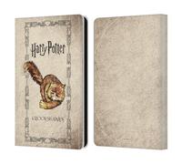 Head Case Designs Licenza Ufficiale Harry Potter Crookshanks Gatto Prisoner Of Azkaban III Custodia Portafoglio in Pelle Compatibile con Amazon Kindle Paperwhite 6