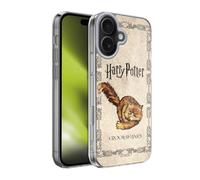 Head Case Designs Licenza Ufficiale Harry Potter Crookshanks Gatto Prisoner of Azkaban III Custodia in Gel [Protezione di Grado Militare] Compatibile con Apple iPhone 17