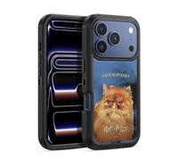 Head Case Designs Licenza Ufficiale Harry Potter Crookshanks Prisoner of Azkaban II Custodia Antiurto Ultra Blindata Compatibile con Apple iPhone 17 PRO