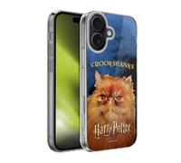 Head Case Designs Licenza Ufficiale Harry Potter Crookshanks Prisoner of Azkaban II Custodia in Gel [Protezione di Grado Militare] Compatibile con Apple iPhone 17