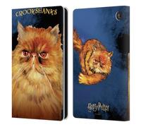 Head Case Designs Licenza Ufficiale Harry Potter Crookshanks Prisoner of Azkaban II Custodia Portafoglio in Pelle Compatibile con Amazon Fire 7 2022